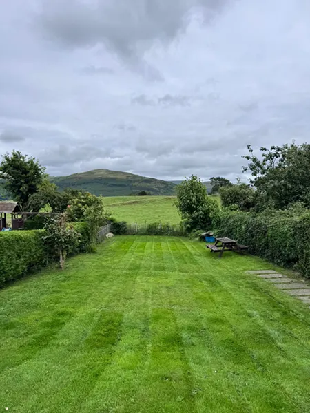 Full size image of Lawns maintained and cut by Hawkins Garden Services of Tywyn