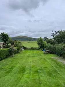 Thumbnail Picture showing lawns maintained and cut by Hawkins Garden Services of Tywyn