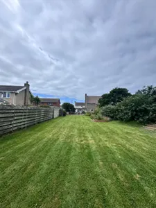 Thumbnail Picture showing lawns maintained and cut by Hawkins Garden Services of Tywyn